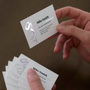 Silver Foil Business Cards