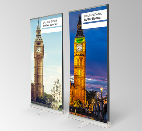 Double Sided Roller Banners