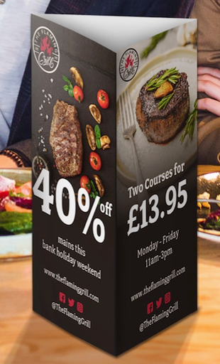Table Tent Cards