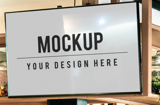Digital Menu Board Design