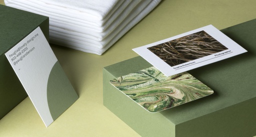 Cotton Business Cards (Rounded)