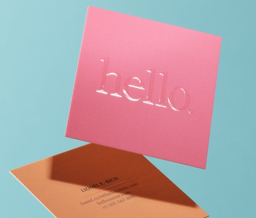 Spot Gloss Business Cards (Rounded)