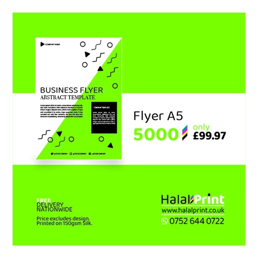 Standard Flyers A5 (Limited offer)