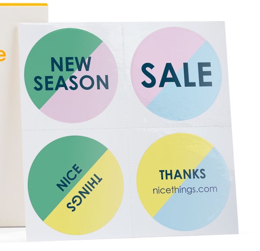 Large Round Stickers